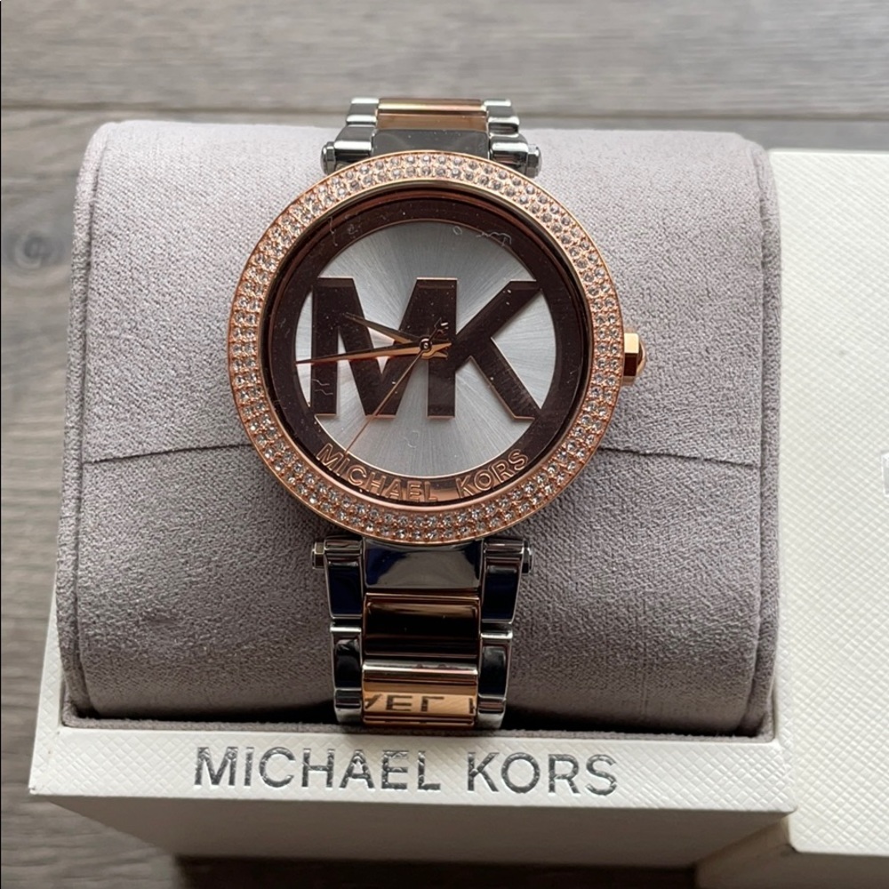 Michael Kors Two Tone Watch NIB